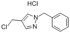 1-BENZYL-4-(CHLOROMETHYL)-1H-PYRAZOLE HYDROCHLORIDE CAS#: 861135-54-8