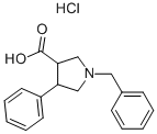 1-BENZYL-4-PHENYL-PYRROLIDINE-3-CARBOXYLIC ACID HYDROCHLORIDE CAS#: 885958-91-8