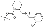 1-BOC-2-[(2-BROMO-BENZYLAMINO)-METHYL]-PIPERIDINE CAS#: 887587-74-8