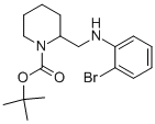 1-BOC-2-[(2-BROMO-PHENYLAMINO)-METHYL]-PIPERIDINE CAS#: 887587-59-9