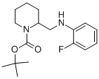 1-BOC-2-[(2-FLUORO-PHENYLAMINO)-METHYL]-PIPERIDINE CAS#: 887587-89-5