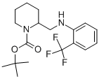 1-BOC-2-[(2-TRIFLUOROMETHYL-PHENYLAMINO)-METHYL]-PIPERIDINE CAS#: 887588-05-8