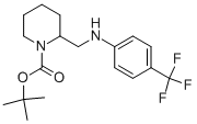 1-BOC-2-[(4-TRIFLUOROMETHYL-PHENYLAMINO)-METHYL]-PIPERIDINE CAS#: 887588-14-9