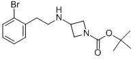 1-BOC-3-[2-(2-BROMO-PHENYL)-ETHYLAMINO]-AZETIDINE CAS#: 887579-80-8