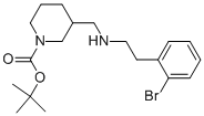 1-BOC-3-([2-(2-BROMO-PHENYL)-ETHYLAMINO]-METHYL)-PIPERIDINE CAS#: 887587-26-0