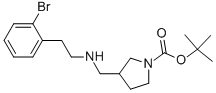 1-BOC-3-([2-(2-BROMO-PHENYL)-ETHYLAMINO]-METHYL)-PYRROLIDINE CAS#: 887590-87-6