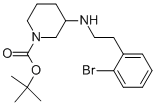 1-BOC-3-[2-(2-BROMO-PHENYL)-ETHYLAMINO]-PIPERIDINE CAS#: 887584-50-1