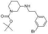 1-BOC-3-[2-(3-BROMO-PHENYL)-ETHYLAMINO]-PIPERIDINE CAS#: 887584-56-7