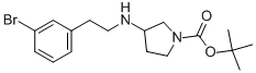 1-BOC-3-[2-(3-BROMO-PHENYL)-ETHYLAMINO]-PYRROLIDINE CAS#: 887578-39-4