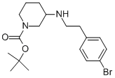 1-BOC-3-[2-(4-BROMO-PHENYL)-ETHYLAMINO]-PIPERIDINE CAS#: 887584-63-6
