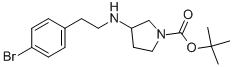 1-BOC-3-[2-(4-BROMO-PHENYL)-ETHYLAMINO]-PYRROLIDINE CAS#: 887578-47-4