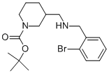 1-BOC-3-[(2-BROMO-BENZYLAMINO)-METHYL]-PIPERIDINE CAS#: 887587-10-2