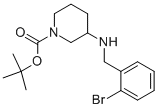1-BOC-3-(2-BROMO-BENZYLAMINO)-PIPERIDINE CAS#: 887584-29-4