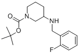 1-BOC-3-(2-FLUORO-BENZYLAMINO)-PIPERIDINE CAS#: 887584-83-0