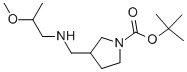 1-BOC-3-[(2-METHOXY-PROPYLAMINO)-METHYL]-PYRROLIDINE CAS#: 887591-60-8