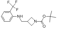 1-BOC-3-([(2-TRIFLUOROMETHYL-PHENYL)-AMINO]-METHYL)-AZETIDINE CAS#: 887590-20-7
