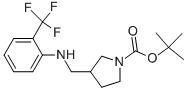 1-BOC-3-([(2-TRIFLUOROMETHYL-PHENYL)-AMINO]-METHYL)-PYRROLIDINE CAS#: 887591-06-2
