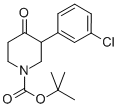 1-BOC-3-(3'-CHLOROPHENYL)-PIPERIDIN-4-ONE CAS#: 869720-07-0
