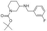 1-BOC-3-(3-FLUORO-BENZYLAMINO)-PIPERIDINE CAS#: 887584-89-6