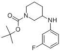 1-BOC-3-(3-FLUORO-PHENYLAMINO)-PIPERIDINE CAS#: 887584-77-2