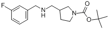 1-BOC-3-[(3-FLUOROBENZYL-AMINO)-METHYL]-PYRROLIDINE CAS#: 887590-99-0