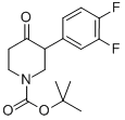 1-BOC-3-(3',4'-DIFLUORO-PHENYL)-PIPERIDIN-4-ONE CAS#: 869720-05-8