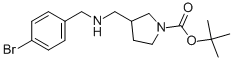 1-BOC-3-[(4-BROMOBENZYL-AMINO)-METHYL]-PYRROLIDINE CAS#: 887590-84-3