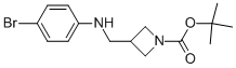 1-BOC-3-[(4-BROMOPHENYL-AMINO)-METHYL]-AZETIDINE CAS#: 887589-74-4