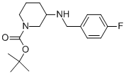1-BOC-3-(4-FLUORO-BENZYLAMINO)-PIPERIDINE CAS#: 887584-96-5