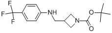 1-BOC-3-([(4-TRIFLUOROMETHYL-PHENYL)-AMINO]-METHYL)-AZETIDINE CAS#: 887590-26-3
