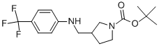 1-BOC-3-([(4-TRIFLUOROMETHYL-PHENYL)-AMINO]-METHYL)-PYRROLIDINE CAS#: 887591-12-0