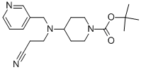 1-BOC-4-[(2-CYANO-ETHYL)-PYRIDIN-3-YLMETHYL-AMINO]-PIPERIDINE CAS#: 864685-09-6