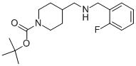 1-BOC-4-[(2-FLUORO-BENZYLAMINO)-METHYL]-PIPERIDINE CAS#: 887582-43-6