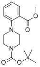 1-BOC-4-(2-METHOXYCARBONYLPHENYL)PIPERA& CAS#: 870703-74-5