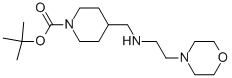 1-BOC-4-([2-(MORPHOLIN-4-YL)-ETHYLAMINO]-METHYL)-PIPERIDINE CAS#: 887583-43-9