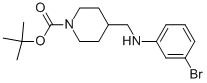1-BOC-4-[(3-BROMO-PHENYLAMINO)-METHYL]-PIPERIDINE CAS#: 887581-59-1
