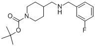 1-BOC-4-[(3-FLUORO-BENZYLAMINO)-METHYL]-PIPERIDINE CAS#: 887582-51-6