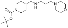 1-BOC-4-([3-(MORPHOLIN-4-YL)-PROPYLAMINO]-METHYL)-PIPERIDINE CAS#: 887583-50-8