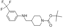 1-BOC-4-[(3-TRIFLUOROMETHYL-PHENYLAMINO)-METHYL]-PIPERIDINE CAS#: 887582-66-3