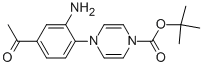 1-BOC-4-(4-ACETYL-2-AMINO-PHENYL)-4H-PYRAZINE CAS#: 887595-40-6