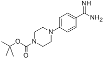 1-BOC-4-(4-CARBAMIMIDOYL-PHENYL)-PIPERAZINE CAS#: 885270-17-7