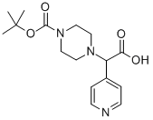 1-BOC-4-(CARBOXY-PYRIDIN-4-YL-METHYL)-PIPERAZINE CAS#: 885274-54-4