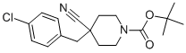 1-BOC-4-CYANO-4-(4-CHLOROBENZYL)-PIPERIDINE CAS#: 885500-39-0