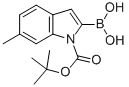 1-BOC-6-METHYLINDOLE-2-BORONIC ACID CAS#: 850568-51-3
