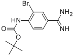 1-BOC-AMINO-2-BROMO-4-CARBAMIMIDOYL-BENZENE CAS#: 885270-21-3