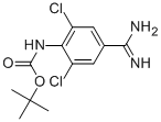 1-BOC-AMINO-4-CARBAMIMIDOYL-2,6-DICHLORO-BENZENE CAS#: 885270-19-9