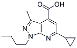 1-BUTYL-6-CYCLOPROPYL-3-METHYL-1 H-PYRAZOLO[3,4-B ]PYRIDINE-4-CARBOXYLIC ACID CAS#: 886502-91-6