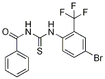 1-Benzoyl-3-[4-bromo-2-(trifluoromethyl)phenyl]thiourea, 2-[(Benzoylcarbamothioyl)amino]-5-bromobenzotrifluoride CAS#: 887266-94-6