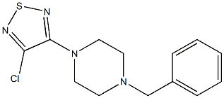 1-Benzyl-4-(4-chloro-[1,2,5]thiadiazol-3-yl)-piperazine CAS#: 870987-93-2