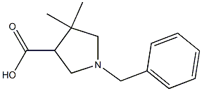 1-Benzyl-4,4-dimethyl-pyrrolidine-3-carboxylic acid CAS#: 885958-63-4